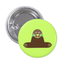 Försegla gulliga Pinnipeds marin- Semiaquatic dägg Pins