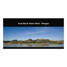 Försegla stendelstatsparken - Oregon Anpassade Foto Kort