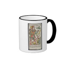 Försoning tarotkort, fransk kaffe kopp
