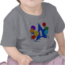 Första födelsedagstjärna tshirts