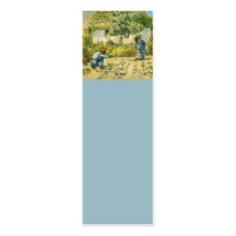 Första steg av Vincent Van Gogh 1890 Visit Kort