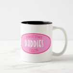 Första Time pappaklubb (rosor) Kaffe Mugg