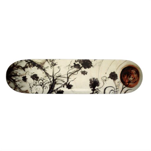 Första träd skateboard deck