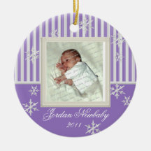 Första violetta julsnöflingor jul dekorationer