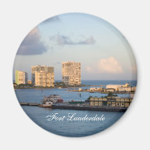 Fort Lauderdale fjärd Kylskåps Magneter