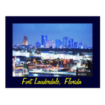 Fort Lauderdale Florida, USA Vykort
