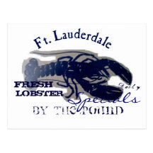 Fort Lauderdale ny hummer Vykort