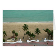 Fort Lauderdale strandantenn Hälsnings Kort