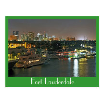 Fort Lauderdale Venedig av Americasna Vykort