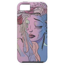 förtjusande fodral för zombieflickaiphone 5! iPhone 5 Case-Mate skal