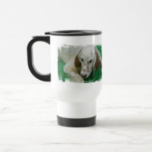 Förtjusande travel mug för engelsk Setter Kaffe Koppar