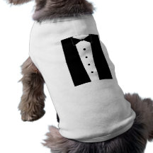 Förtjusande valpsmokingskjorta t-shirt för husdjur