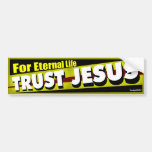 Förtroende Jesus för evigt liv Bildekaler