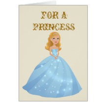 Förtrollande Princess Kort