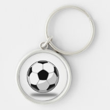 Fotboll Keychain Nyckel Ring