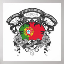 Fotboll Portugal Affischer