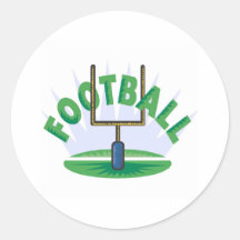 Fotboll Runda Klistermärken