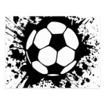 fotboll splat. vykort