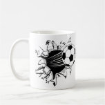 Fotboll Tearout Kaffe Muggar
