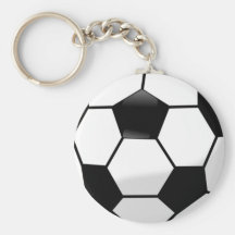 Fotbollboll Keychain Nyckelring