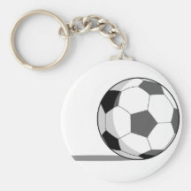Fotbollboll Nyckel Ringar