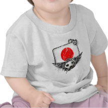 Fotbollfläkt Japan Tshirts