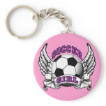 Fotbollflickatatuering Keychain