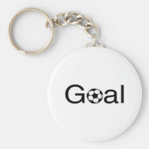 Fotbollmål Nyckel Ring