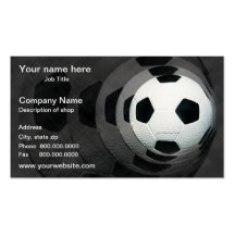 Fotbollmallvisitkort
