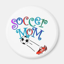 Fotbollmamma Kylskåpmagneter