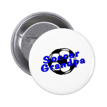 Fotbollmorfarblått Pins