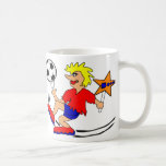 Fotbollstjärna Kaffe Kopp