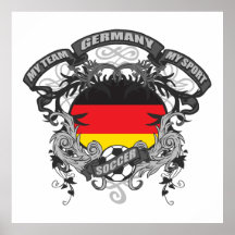FotbollTyskland Affischer