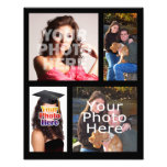 FotoCollagetryck, fyra bilder