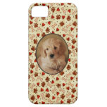 FotoDogbone för personlig älsklings- tassar med hj iPhone 5 Case-Mate Fodral