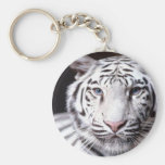 Fotografi för vitBengal tiger Nyckelringar