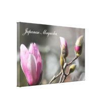 FotojapanMagnolia Kanvasduk Med Gallerikvalitet
