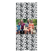 fotojulkort för familj 4x9 anpassade inbjudan