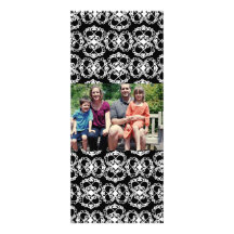 fotojulkort för familj 4x9 inbjudningskort
