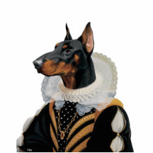 Fotoskulptur för Doberman DR135 Cut Outs