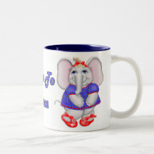 Fött att dansa kaffe kopp