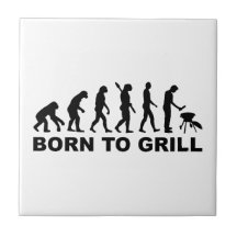 Fött att grilla evolution kakel