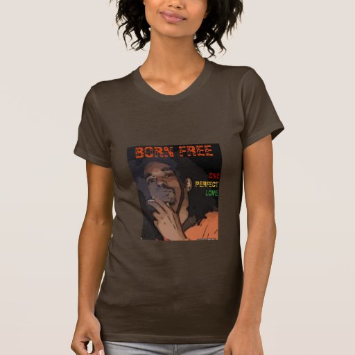 Fött fritt, OPL-rastafärg - damer T Shirts