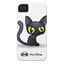 Four4ths:: fodral för iPhone 4/4S (den Cosmo desig iPhone 4 Case-Mate Fodraler