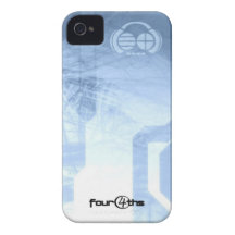 Four4ths:: fodral "subtil blått " för iPhone 4/4S, iPhone 4 Cases