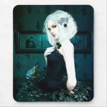 Four Leaf Clover Mouse Pad Tapis De Souris