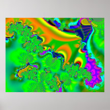 Fractal 3210 affisch