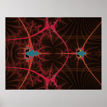 Fractal 373 affisch