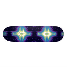 FRACTALEN FLAMMAR, slösar violeten Skateboard