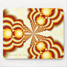 FractalGoldBright1 Fractals av MIG Musmattor